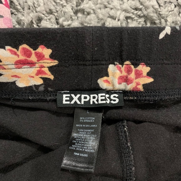 Express floral leggings - Picture 3 of 3